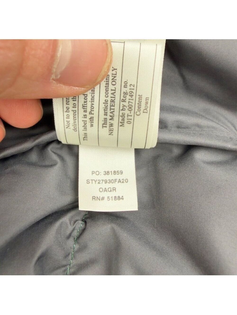 Patagonia Men's Medium Silent Down Puffer Jacket 27930 - Picture 10 of 15